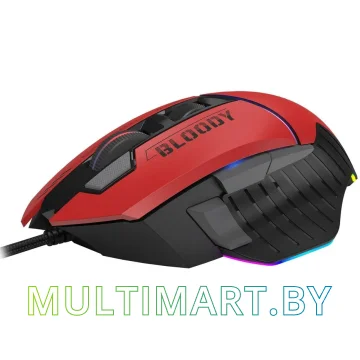 Игровая мышь A4Tech Bloody W95 Max Sports (красный/черный) картинка 4